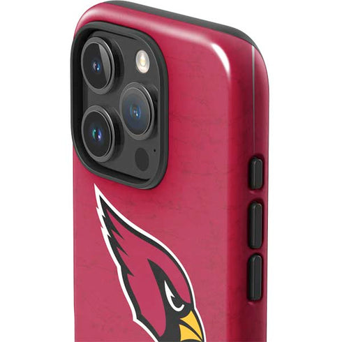 NFL Arizona Cardinals Distressed iPhone 16 Pro Impact Case
